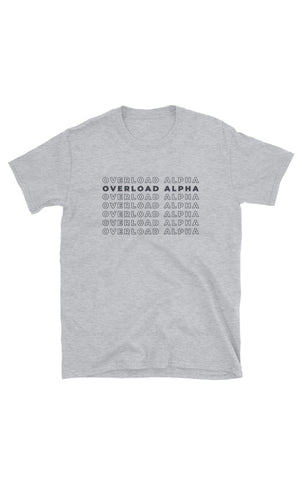 Overload T-shirt in Heather Grey - Unisex
